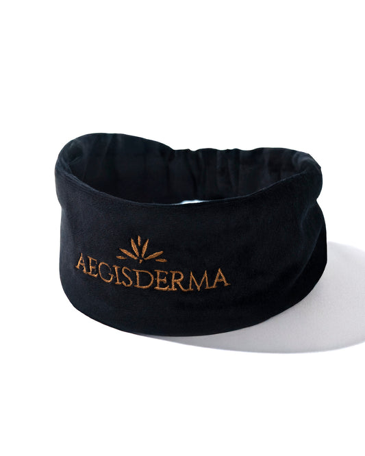 Aegisderma Skincare Headband – Black